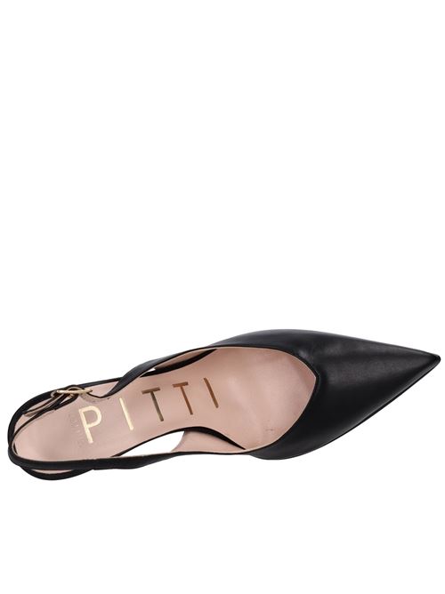 Décolleté slingback in pelle MATTEO PITTI | 2202 NAPPANERO